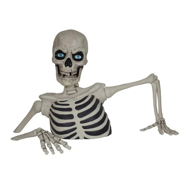 👻 Early Bird Halloween Special – Massive Skeleton with Glowing Eyes & Spooky Sound🎃
