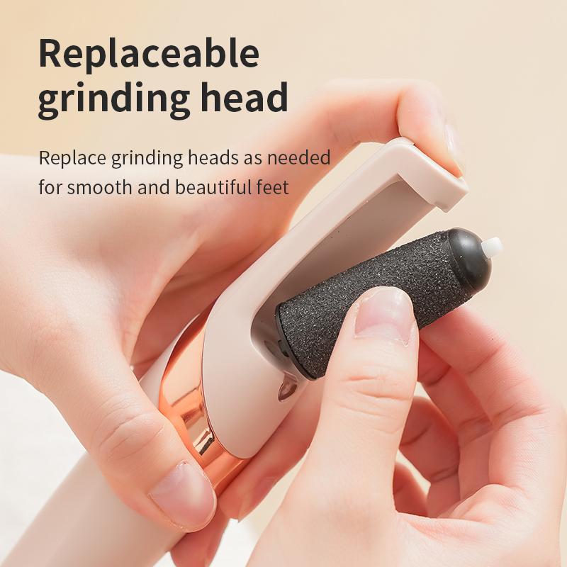 QIAWI Rechargeable Electric Feet Callus Remover, Portable Electronic Foot File:69% discount for the last three hours
