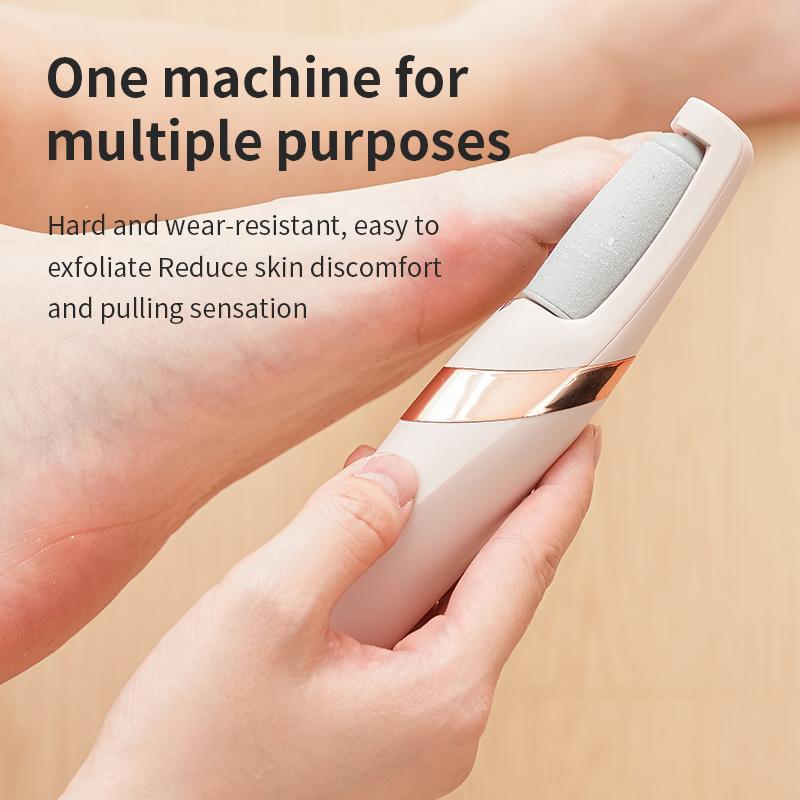QIAWI Rechargeable Electric Feet Callus Remover, Portable Electronic Foot File:69% discount for the last three hours