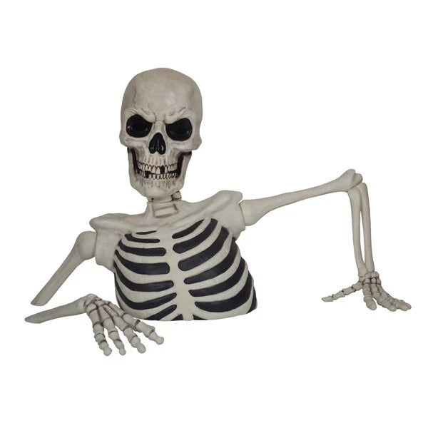 🔥Early Bird Halloween Special👻 Massive Skeleton with Glowing Eyes & Spooky Sound🎃 (Copy)