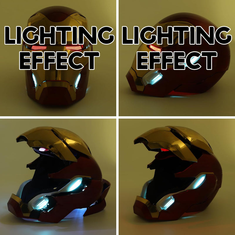 🛒[Premium Edition]Iron Man Helmet MK50 – 1:1 Wearable, Voice & Touch & Remote Control