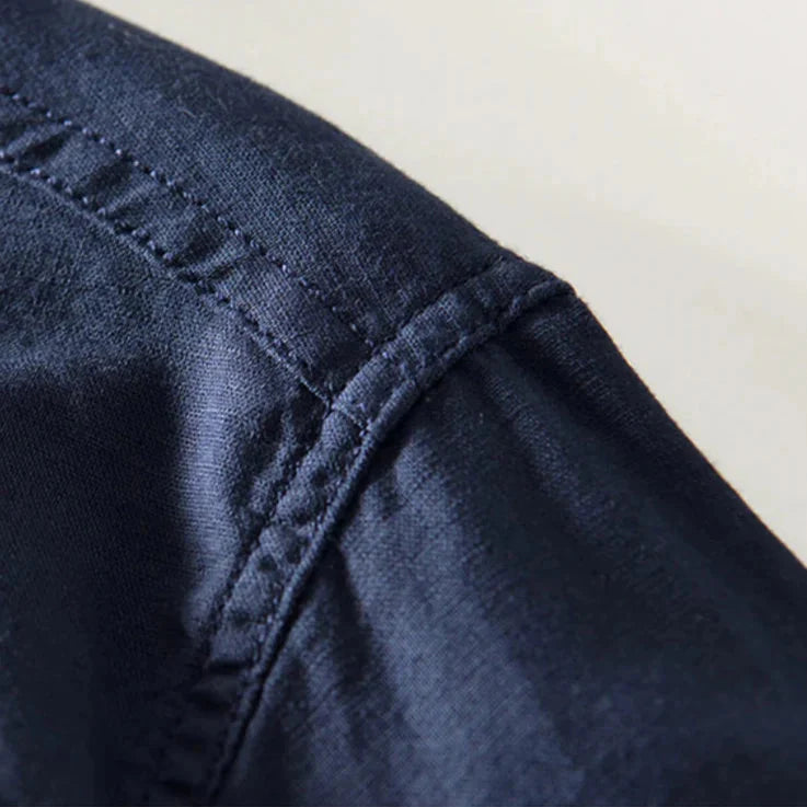 🔥Korean Stand-Up Collar Shirt: A Must-Have