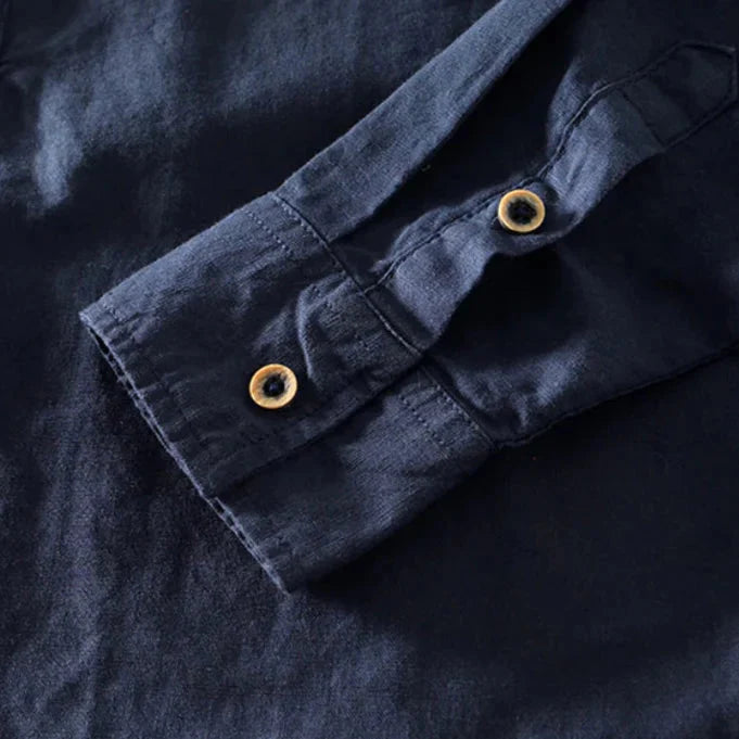 🔥Korean Stand-Up Collar Shirt: A Must-Have