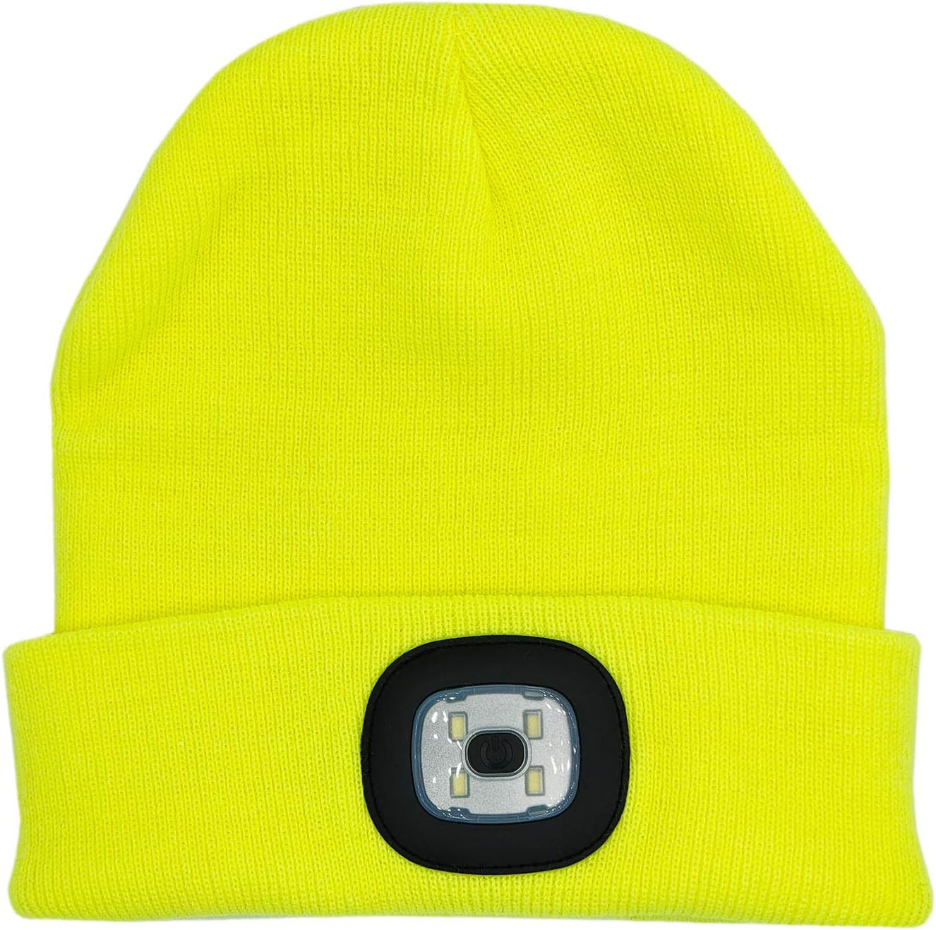 CENSGO Unisex Hat with Light, USB Rechargeable LED Headlamp Beanie, Gifts for Dad Father Men Husband Warm Knitted Cap