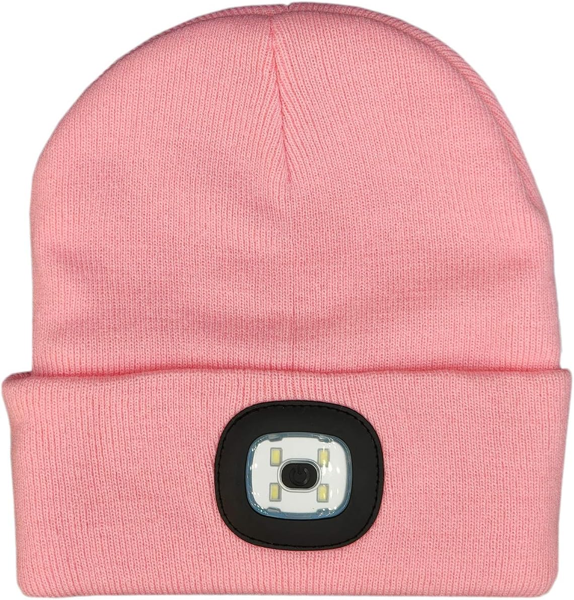 CENSGO Unisex Hat with Light, USB Rechargeable LED Headlamp Beanie, Gifts for Dad Father Men Husband Warm Knitted Cap