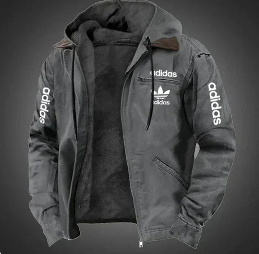 🎁Autumn Sale! Men's Fleece Hooded Jacket 2025