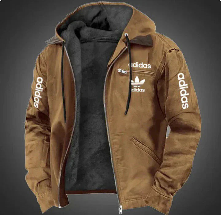 🎁Autumn Sale! Men's Fleece Hooded Jacket 2025