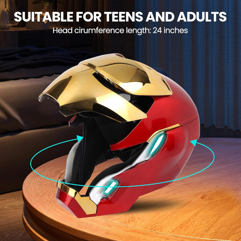 🛒[Premium Edition]Iron Man Helmet MK50 – 1:1 Wearable, Voice & Touch & Remote Control