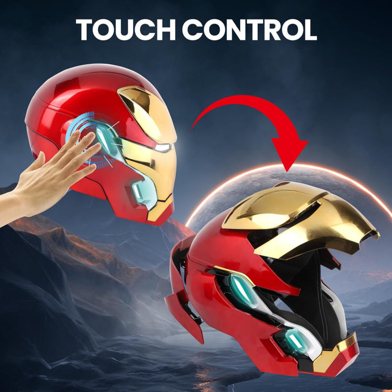 🛒[Premium Edition]Iron Man Helmet MK50 – 1:1 Wearable, Voice & Touch & Remote Control